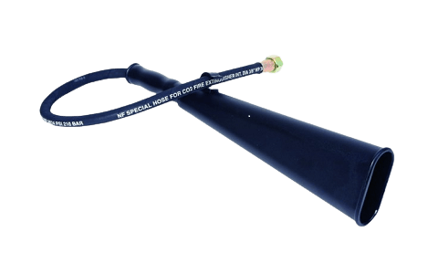 CO2 Fire Extinguisher Discharge Hose and Horn