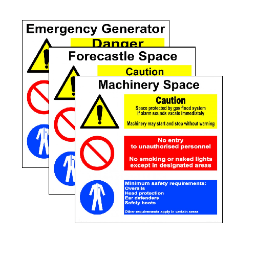 • Combination signs