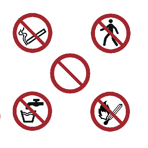 • PSS Prohibition Signs