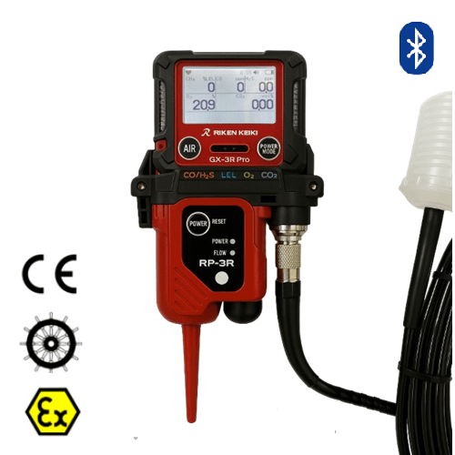 GX-3R PRO pump and hose